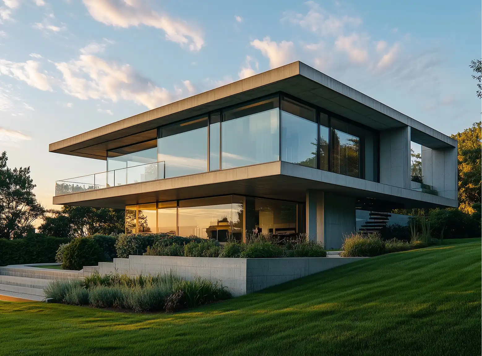 Atrecxa architecture and design project, with site, structure, light and material resolved together
