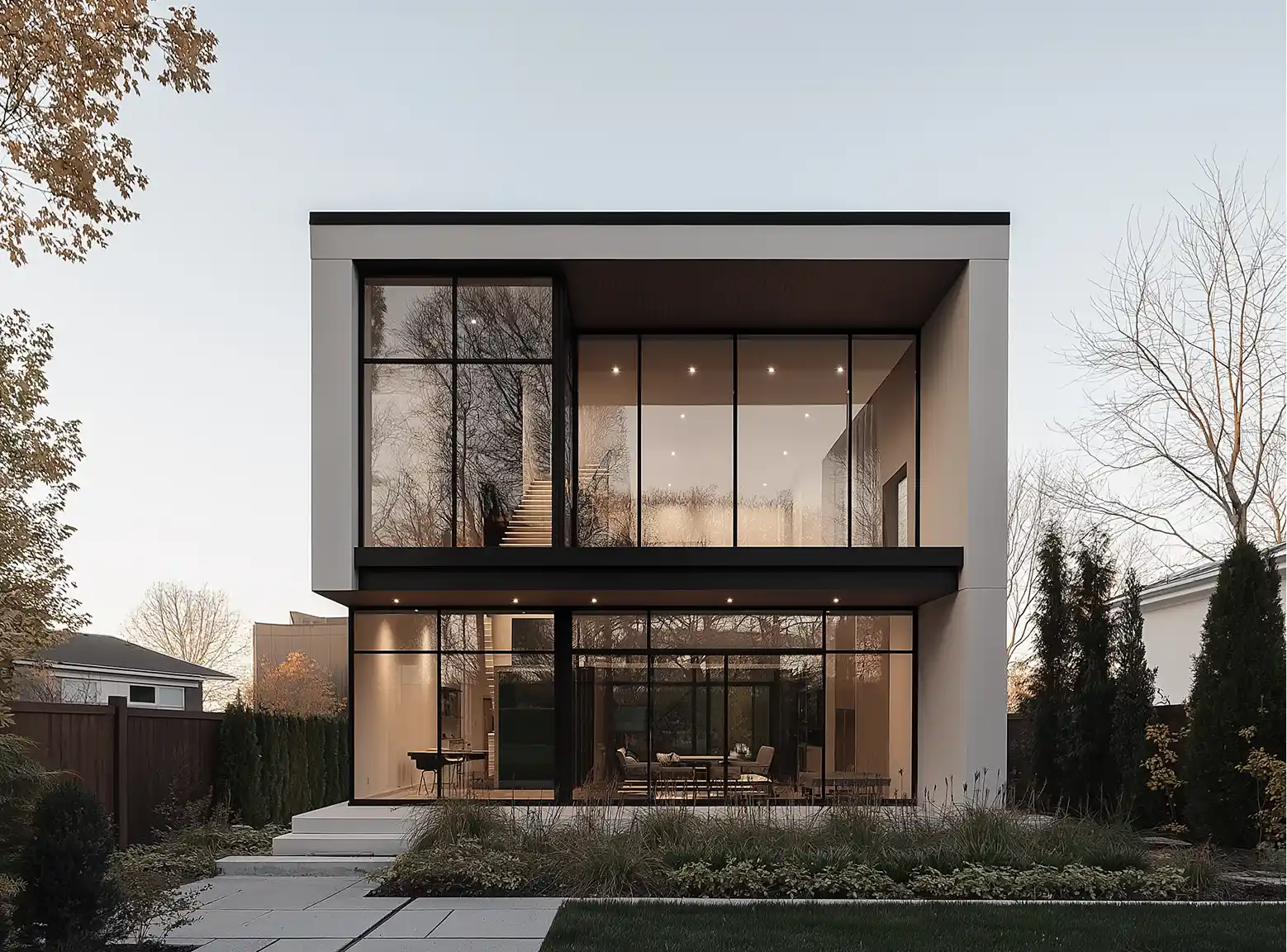 Atrecxa architecture and design project, with site, structure, light and material resolved together