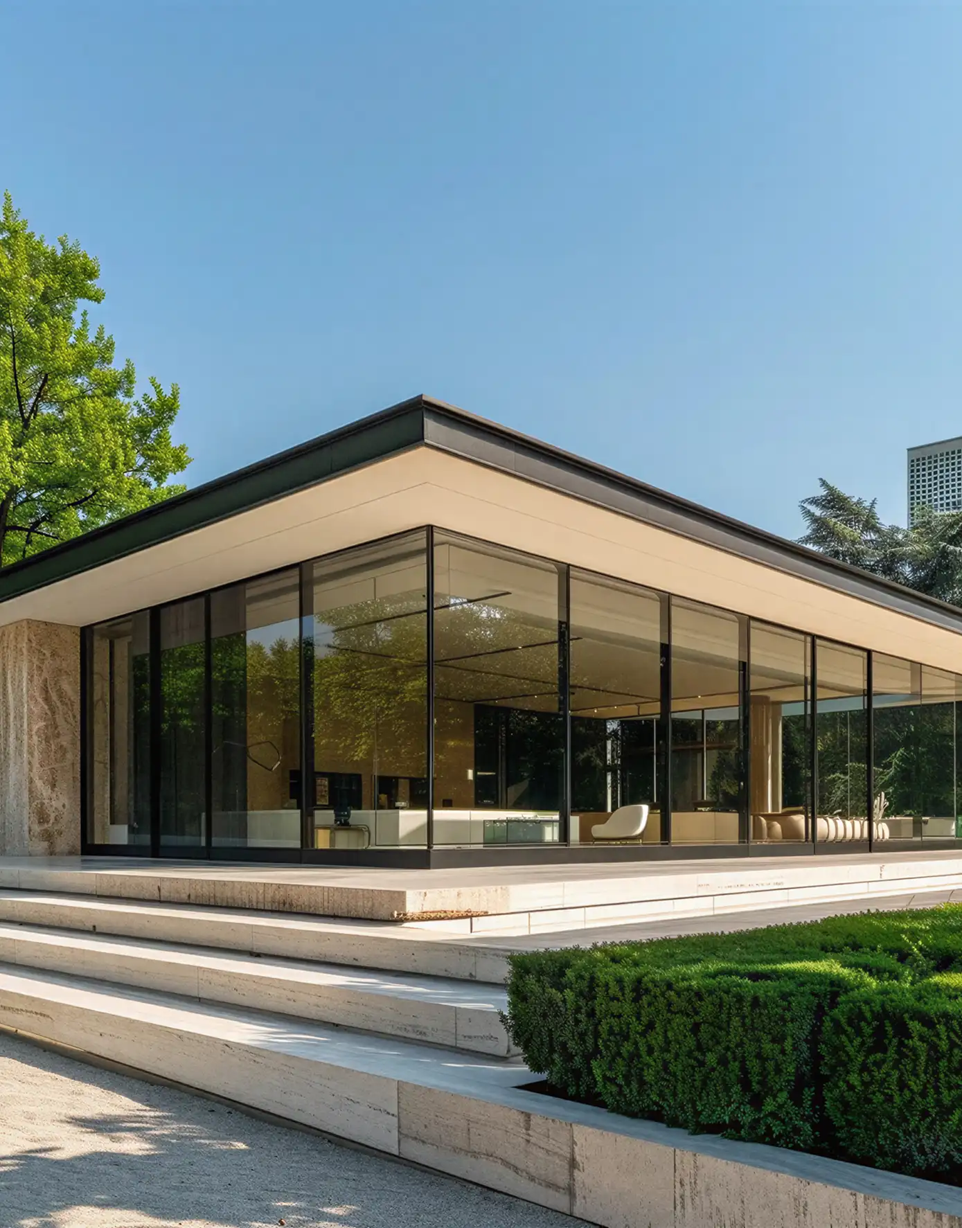 Atrecxa architecture and design project, with site, structure, light and material resolved together